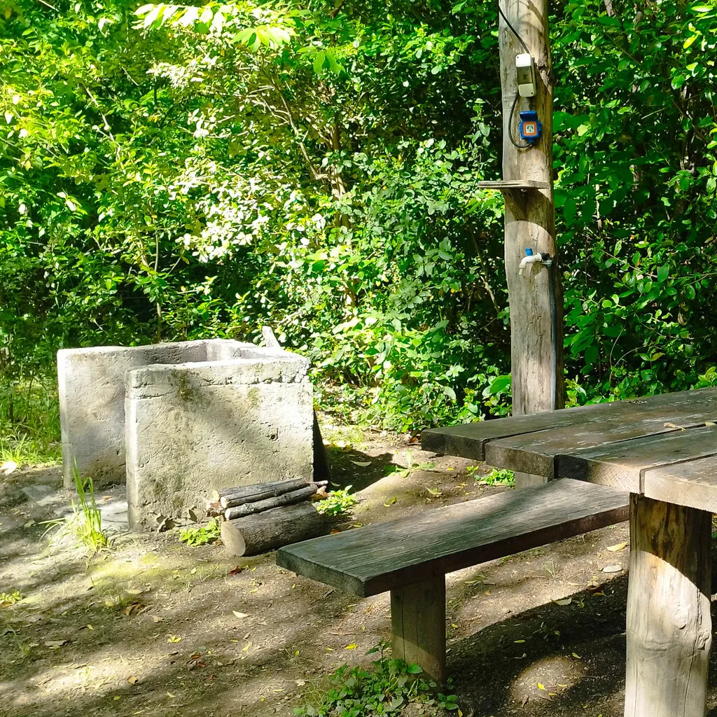 lago puelo camping familiar rustico rio azul mascotas