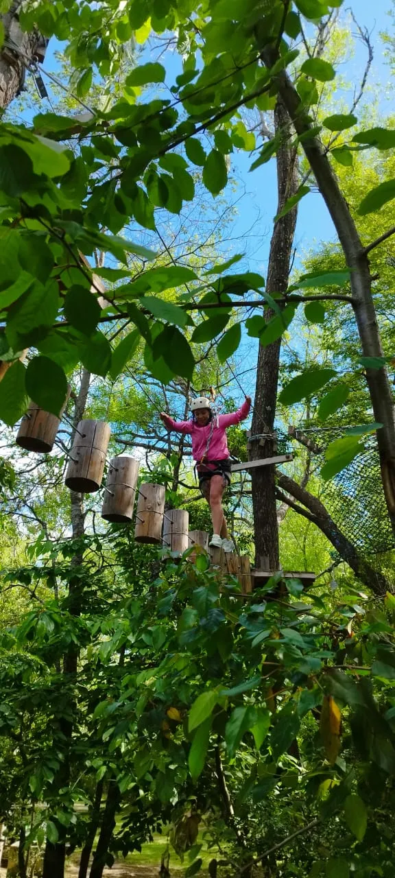 Hamaca Paraguaya en el Camping en Lago Puelo Rustico pero muy completo